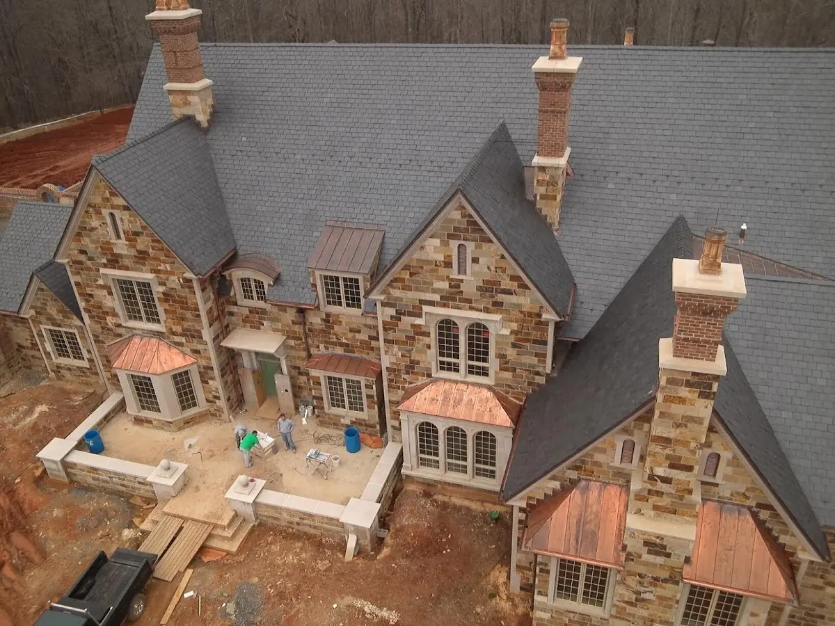 Craftsman Roofing Gutter Guard Installation project in Rumsey